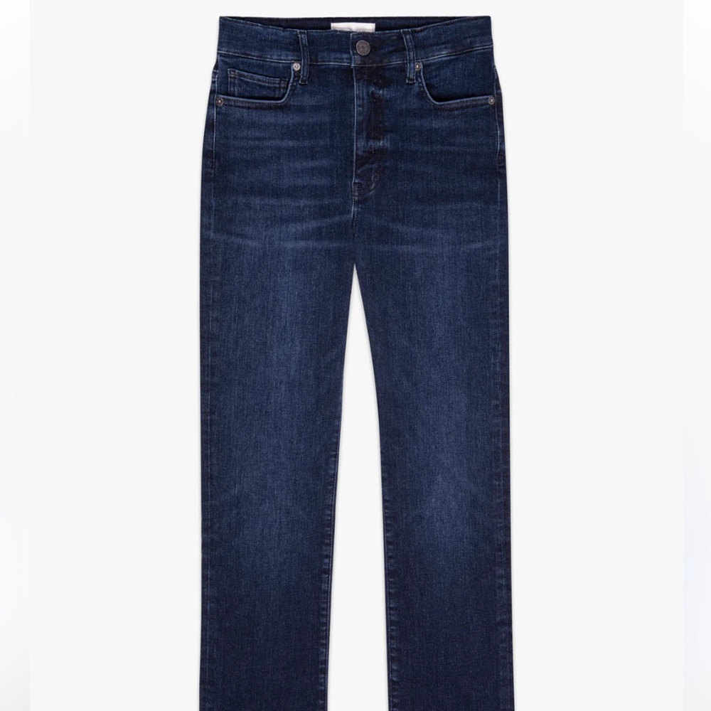 New Frame Denim Women's Dark Blue Straight Jeans size 27,28 - Picture 10 of 10